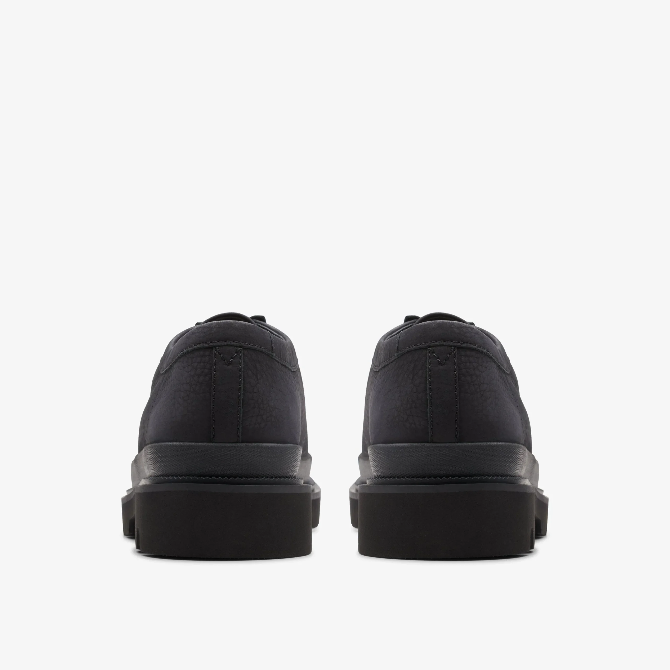 Clarks Badell Seam Black Nubuck Discount