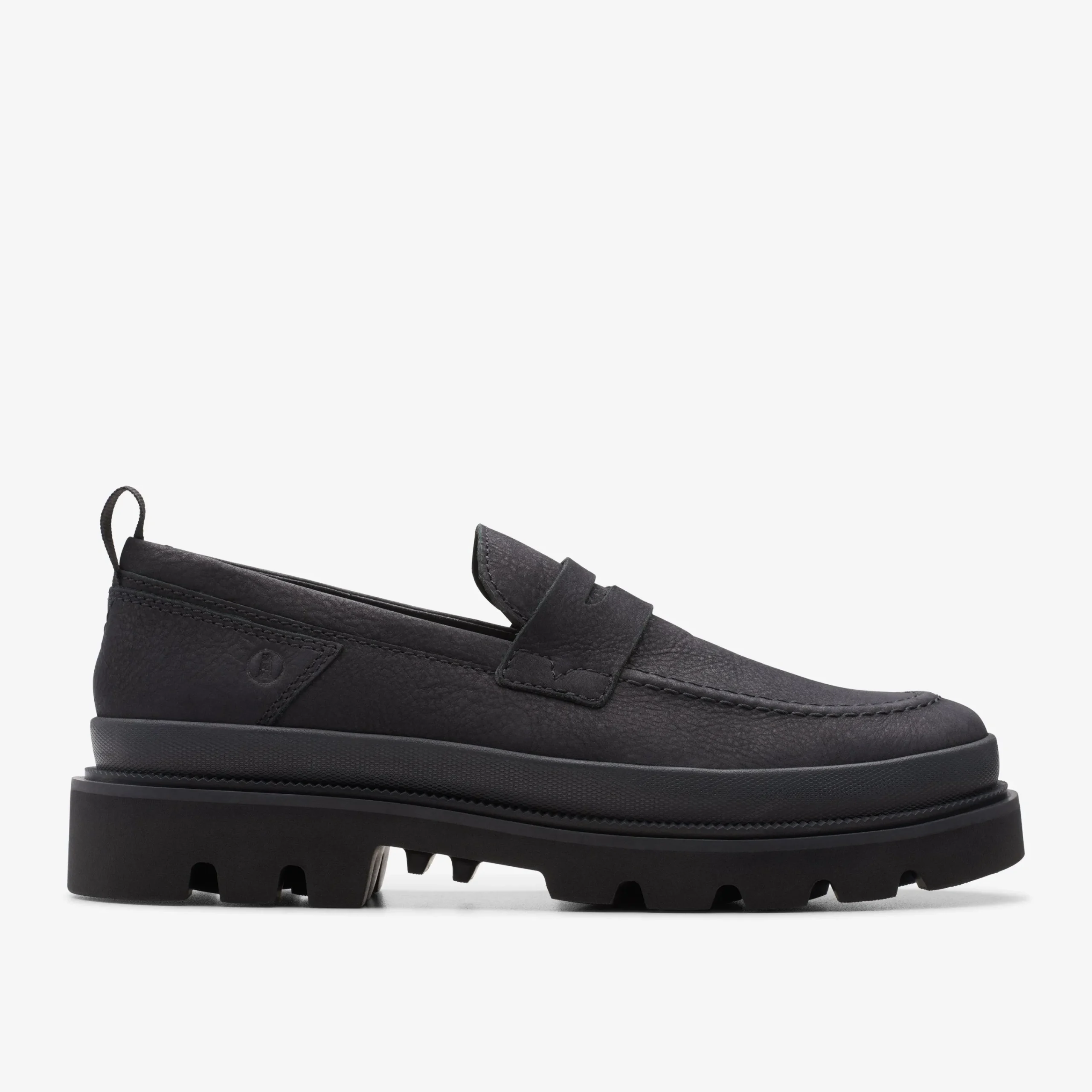 Clarks Badell Step Black Nubuck Hot
