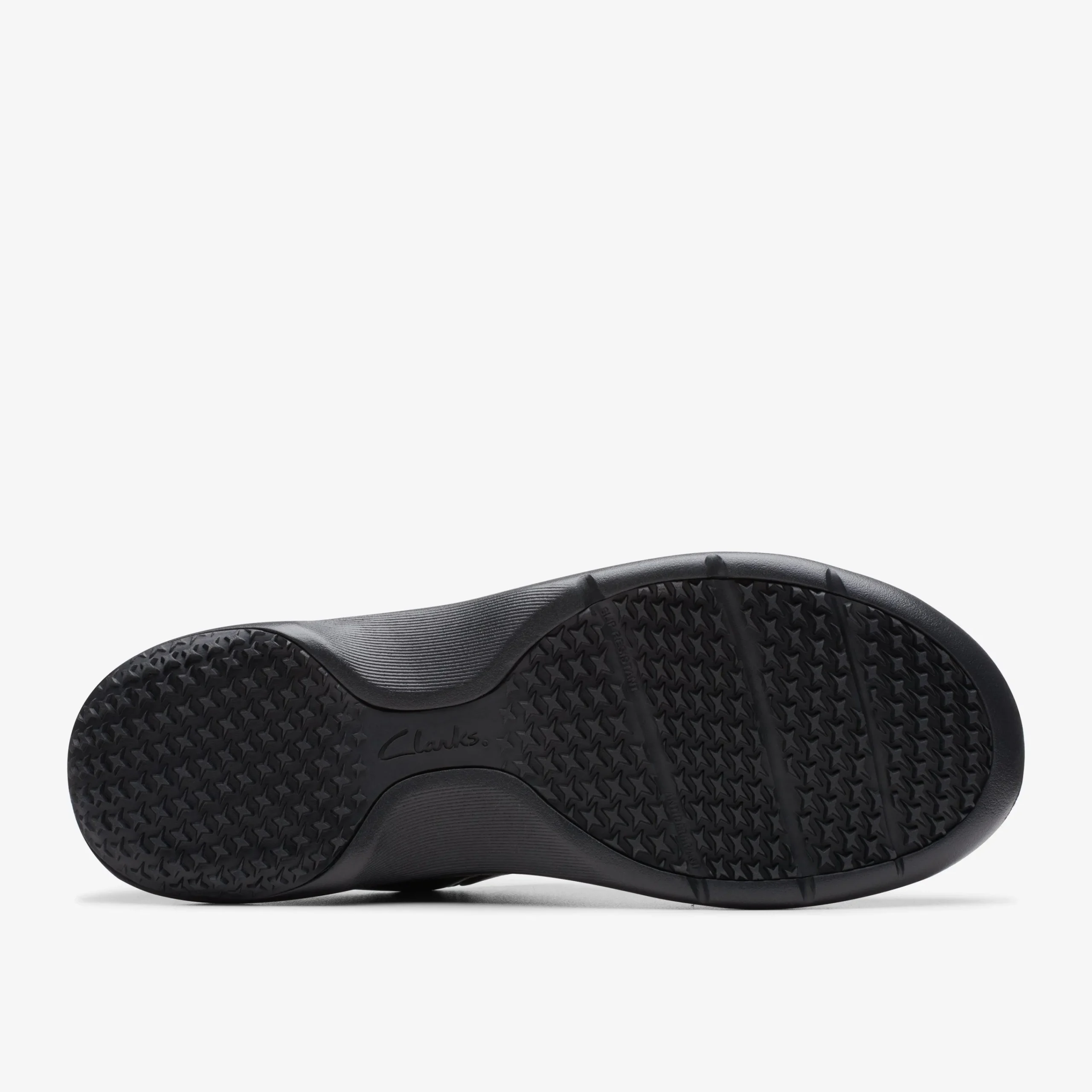 Clarks Pro Clog Black Leather Cheap