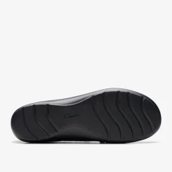 Clarks Cora Haley Navy Leather Cheap