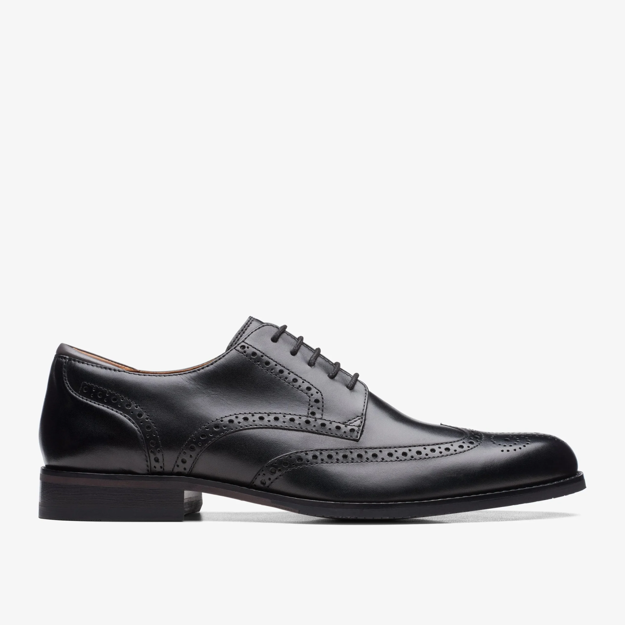 Clarks Craft Arlo Limit Black Leather Cheap