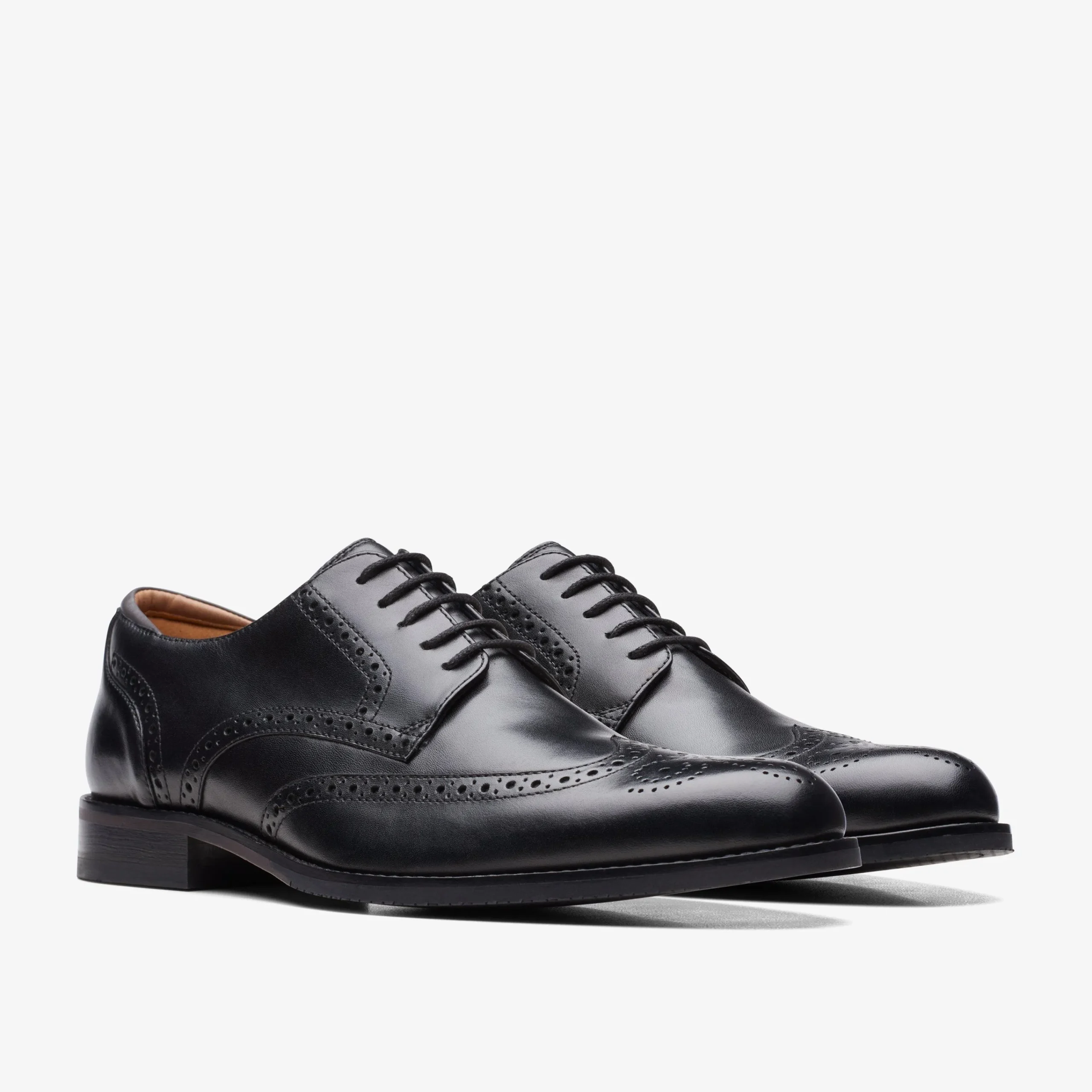 Clarks Craft Arlo Limit Black Leather Cheap
