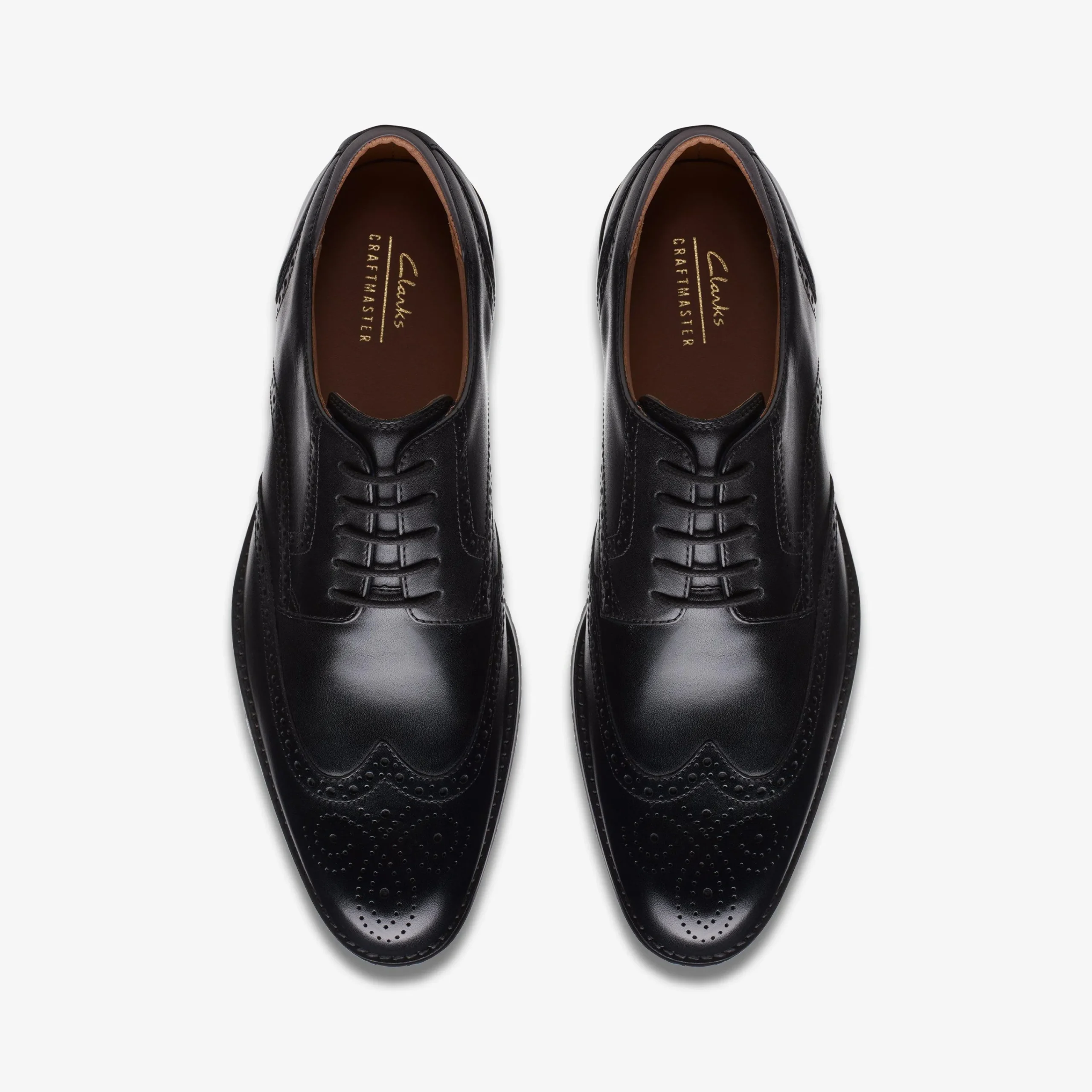 Clarks Craft Arlo Limit Black Leather Cheap