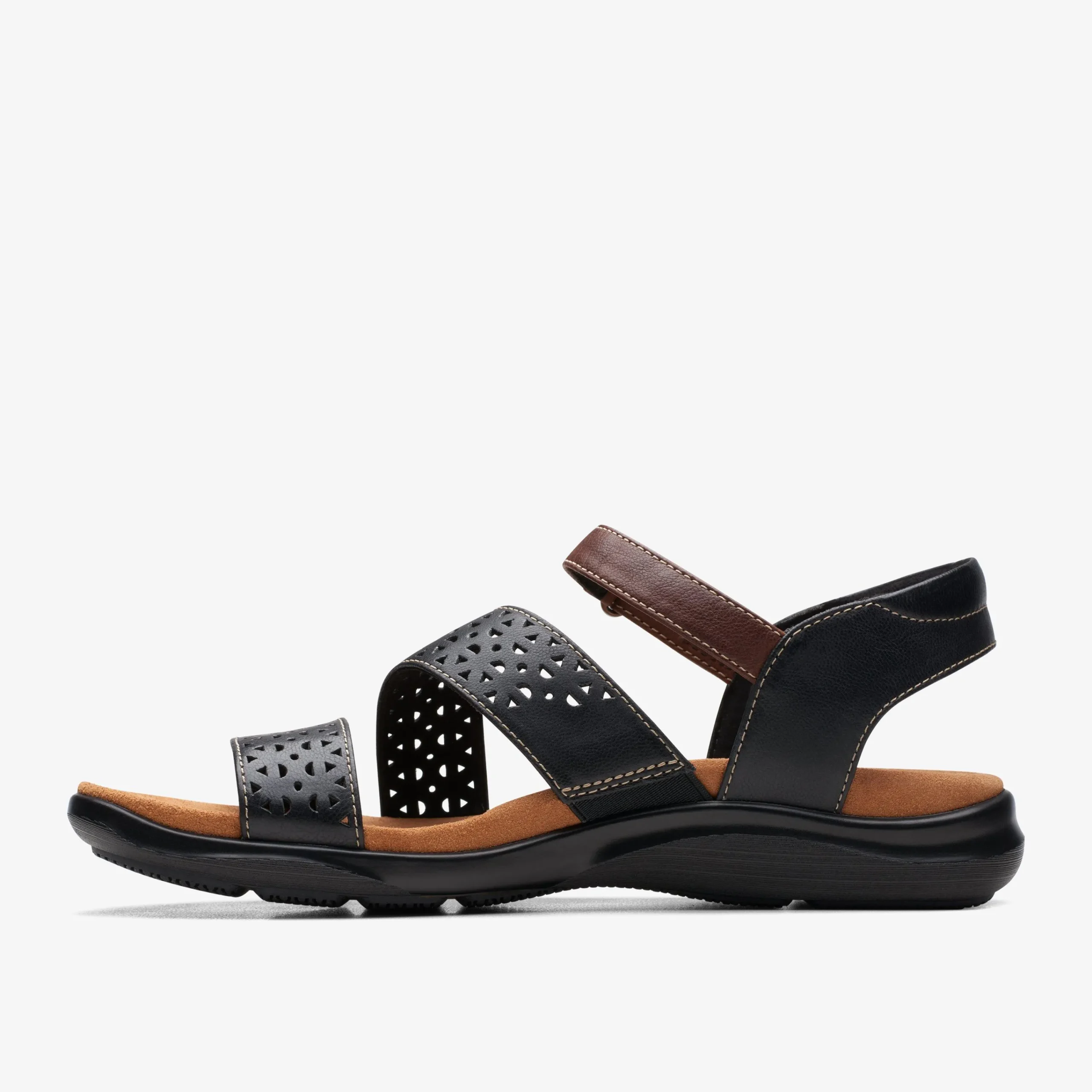 Clarks Kitly Way Black Leather Store