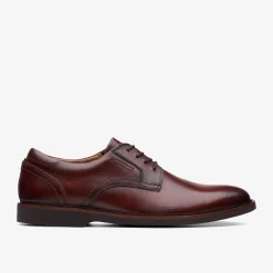 Clarks Malwood Lace Brown Leather Sale