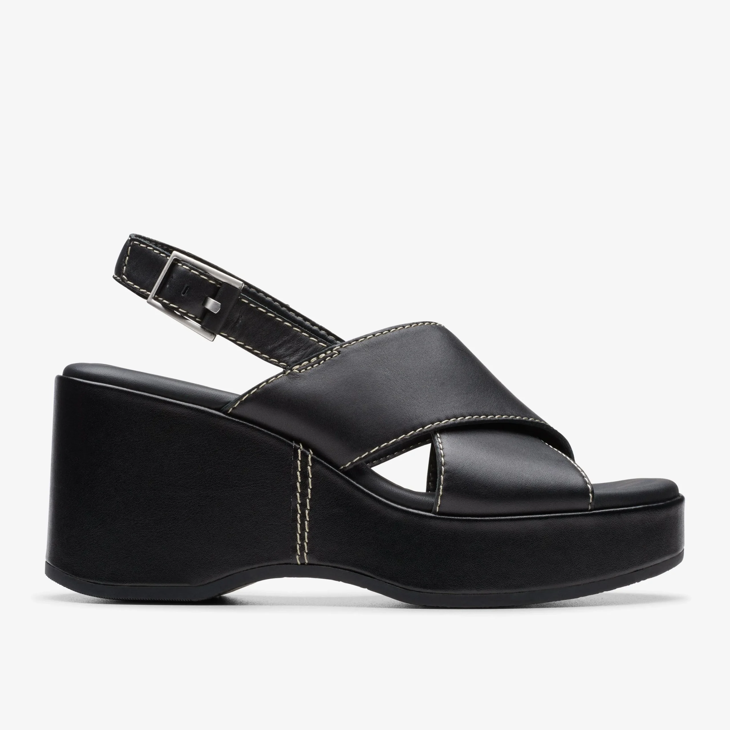 Clarks Manon Wish Black Leather New