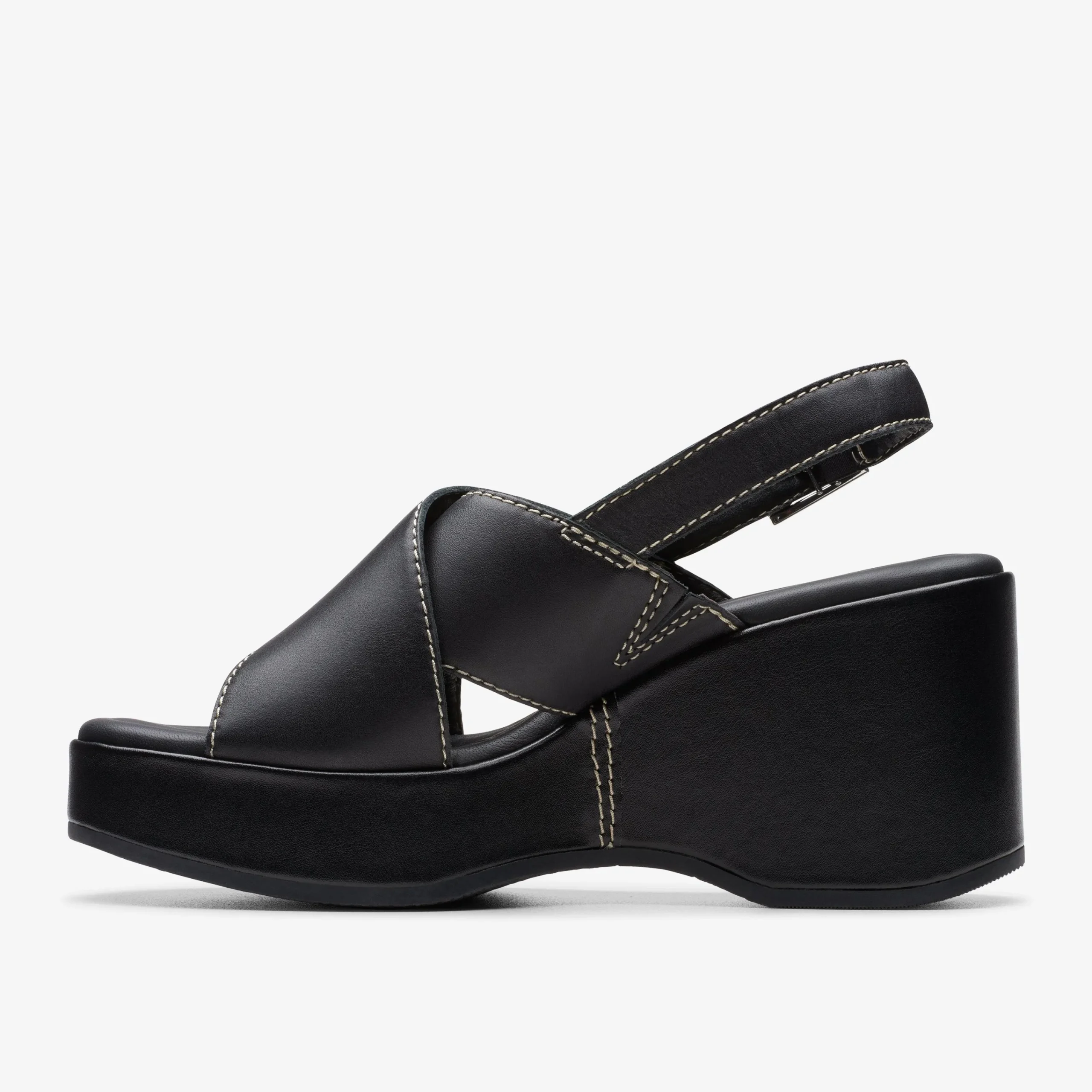 Clarks Manon Wish Black Leather New