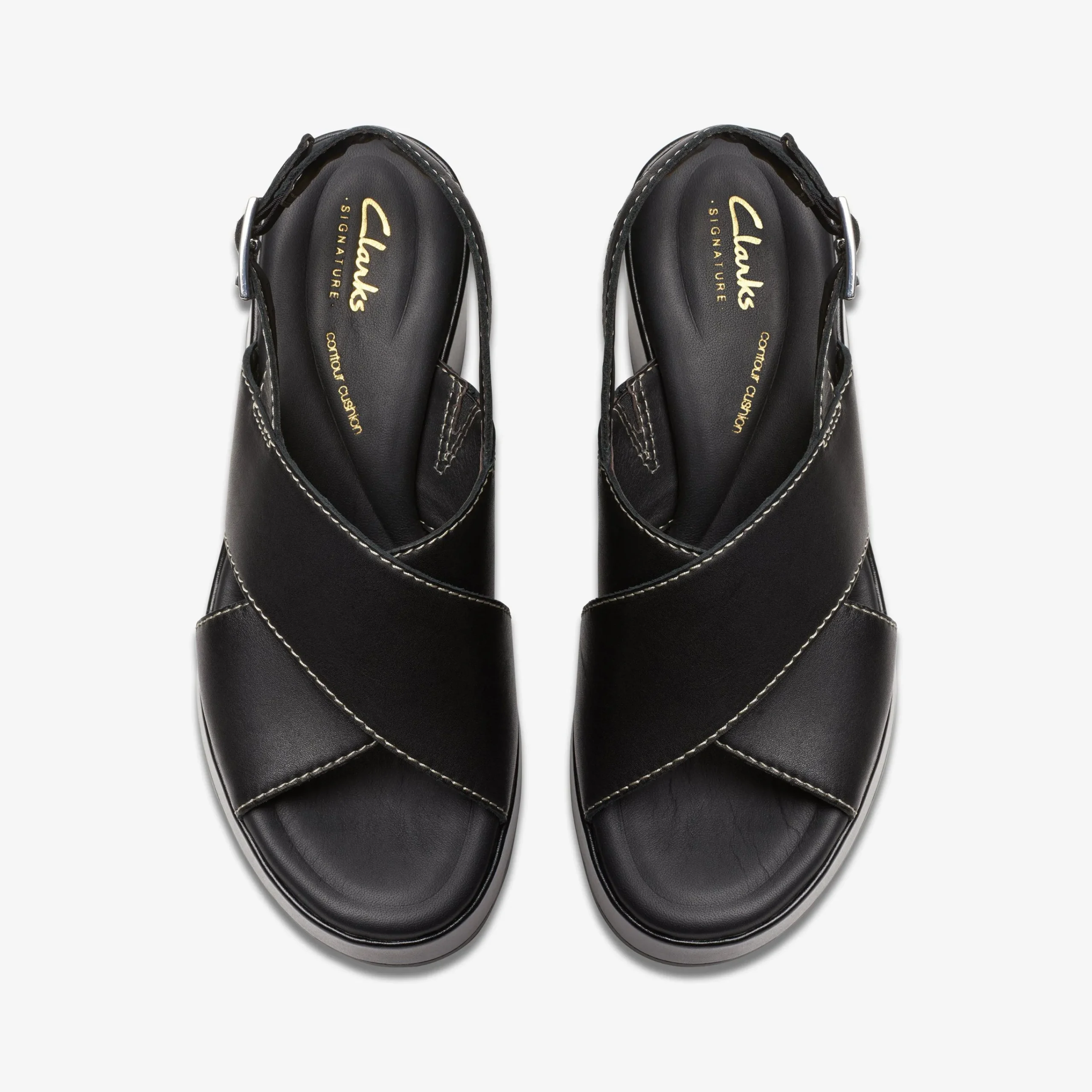 Clarks Manon Wish Black Leather New