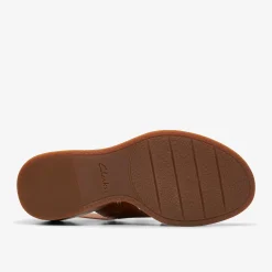 Clarks Manon Wish Tan Leather New