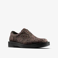 Clarks Martine Rose Mens Oxford 2 Brown Textile Cheap
