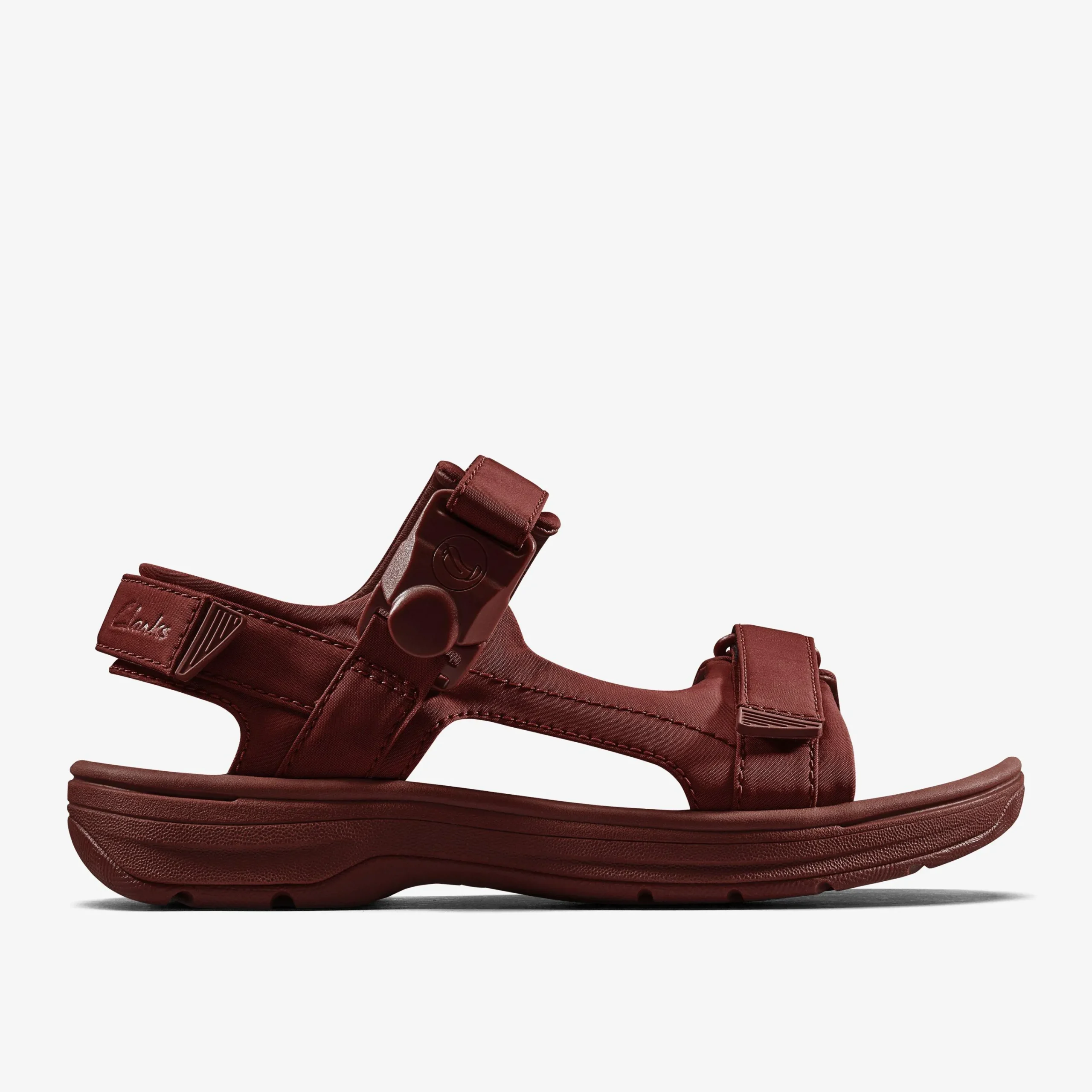 Clarks Martine Rose Mens Sandal 2 Oxblood Textile Discount