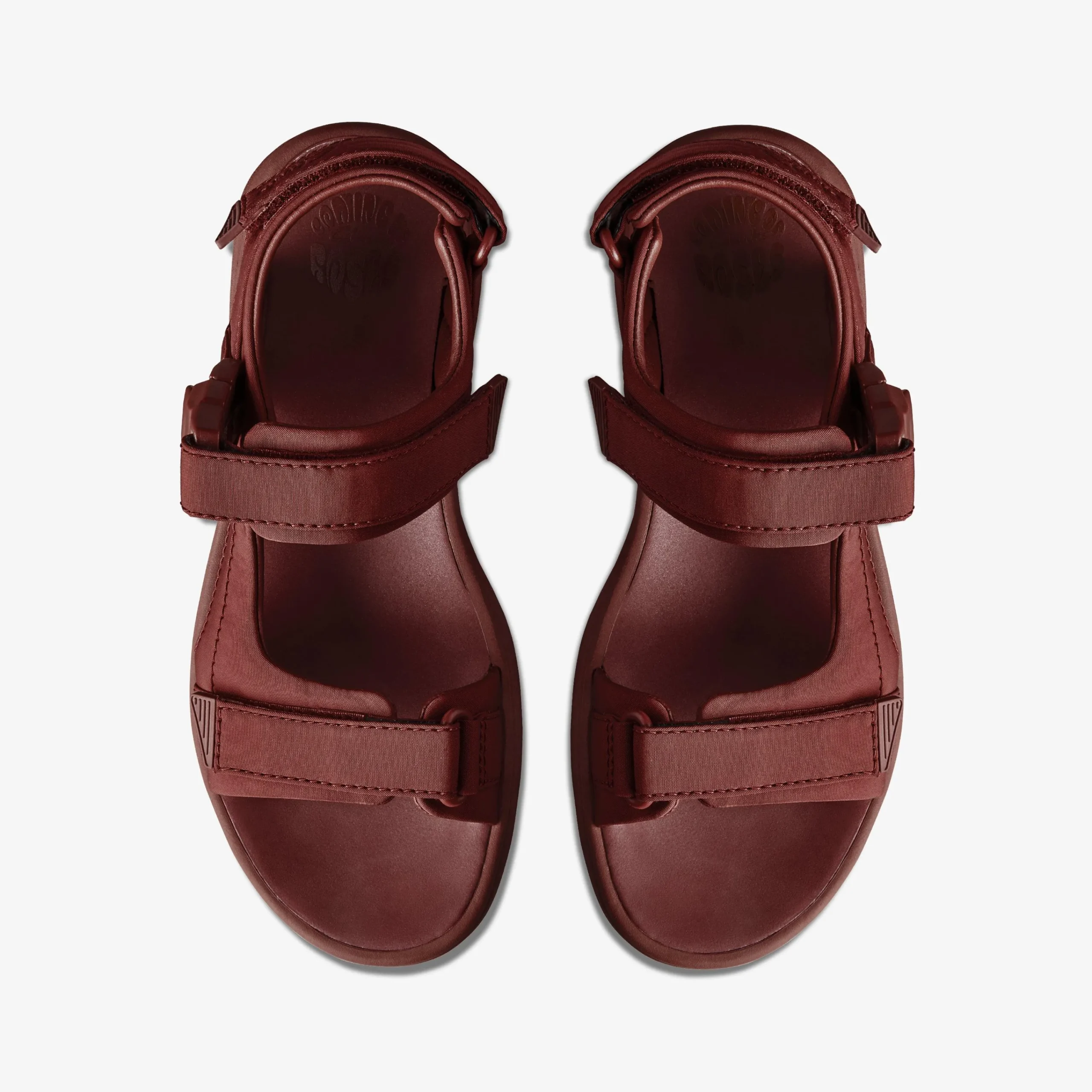 Clarks Martine Rose Mens Sandal 2 Oxblood Textile Discount