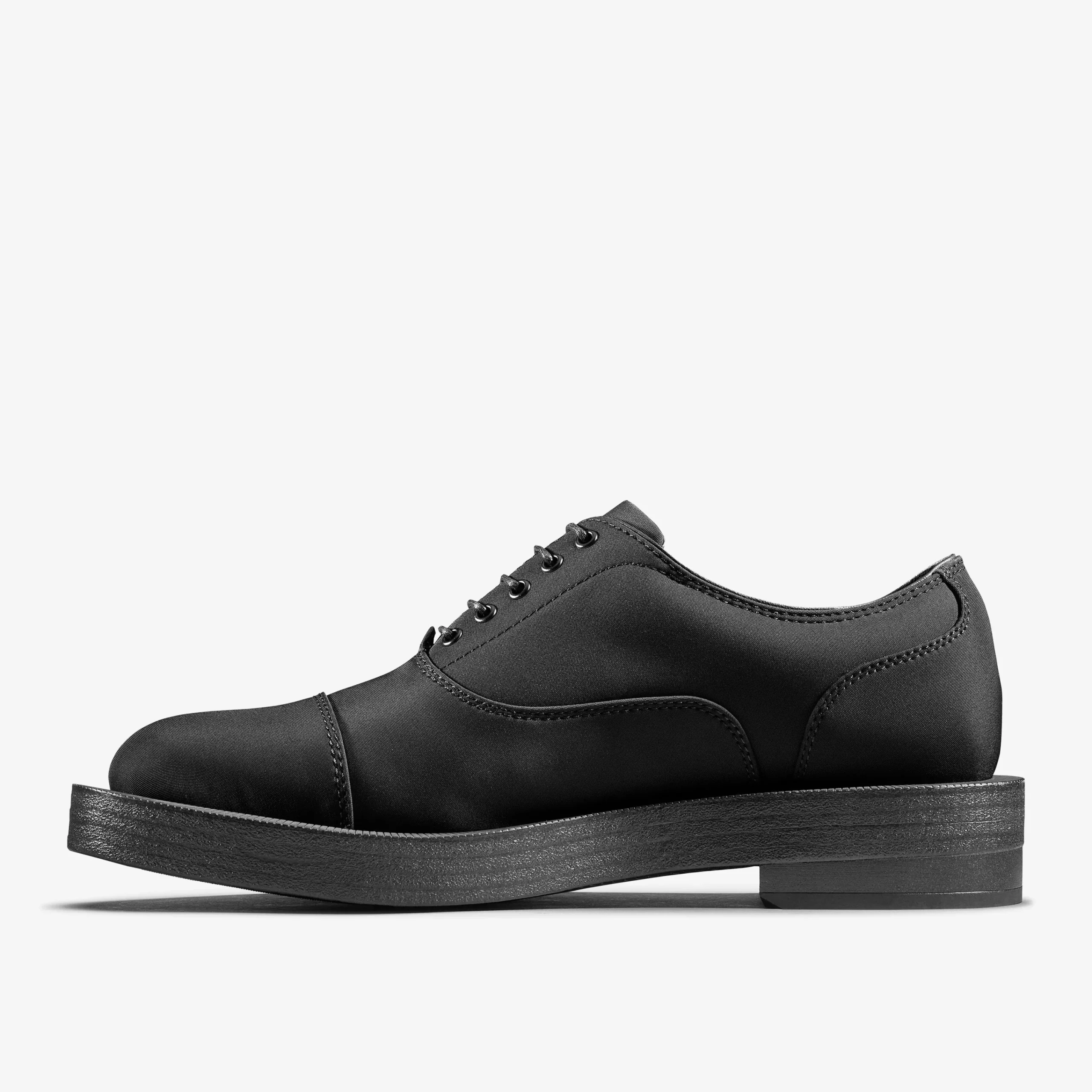 Clarks Martine Rose Womens 2 Oxford Black Textile Best Sale