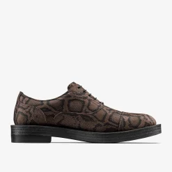 Clarks Martine Rose Womens Oxford 2 Brown Textile Outlet