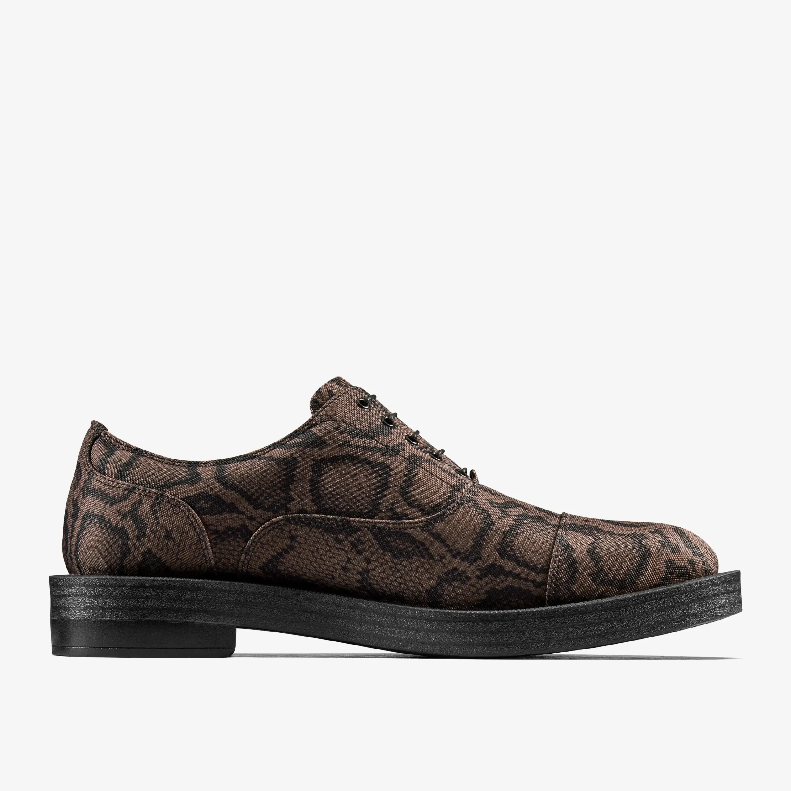 Clarks Martine Rose Womens Oxford 2 Brown Textile Outlet