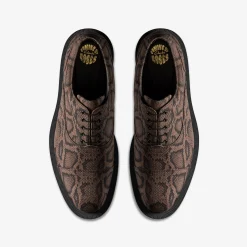 Clarks Martine Rose Womens Oxford 2 Brown Textile Outlet