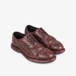 Clarks Martine Rose Womens Oxford 1 Brown Snake New