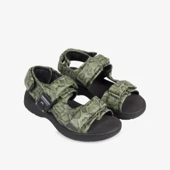 Clarks Martine Rose Womens Sandal 1 Green Snake Best Sale