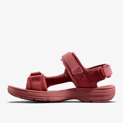 Clarks Martine Rose Womens Sandal 2 Oxblood Textile Cheap