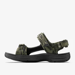 Clarks Martine Rose Womens Sandal 2 Green Textile Clearance