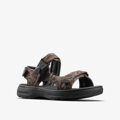Clarks Martine Rose Womens Sandal 2 Brown Textile Discount
