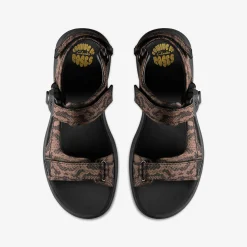 Clarks Martine Rose Womens Sandal 2 Brown Textile Discount
