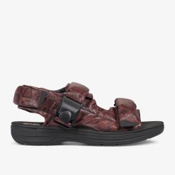 Clarks Martine Rose Womens Sandal 1 Brown Snake Hot