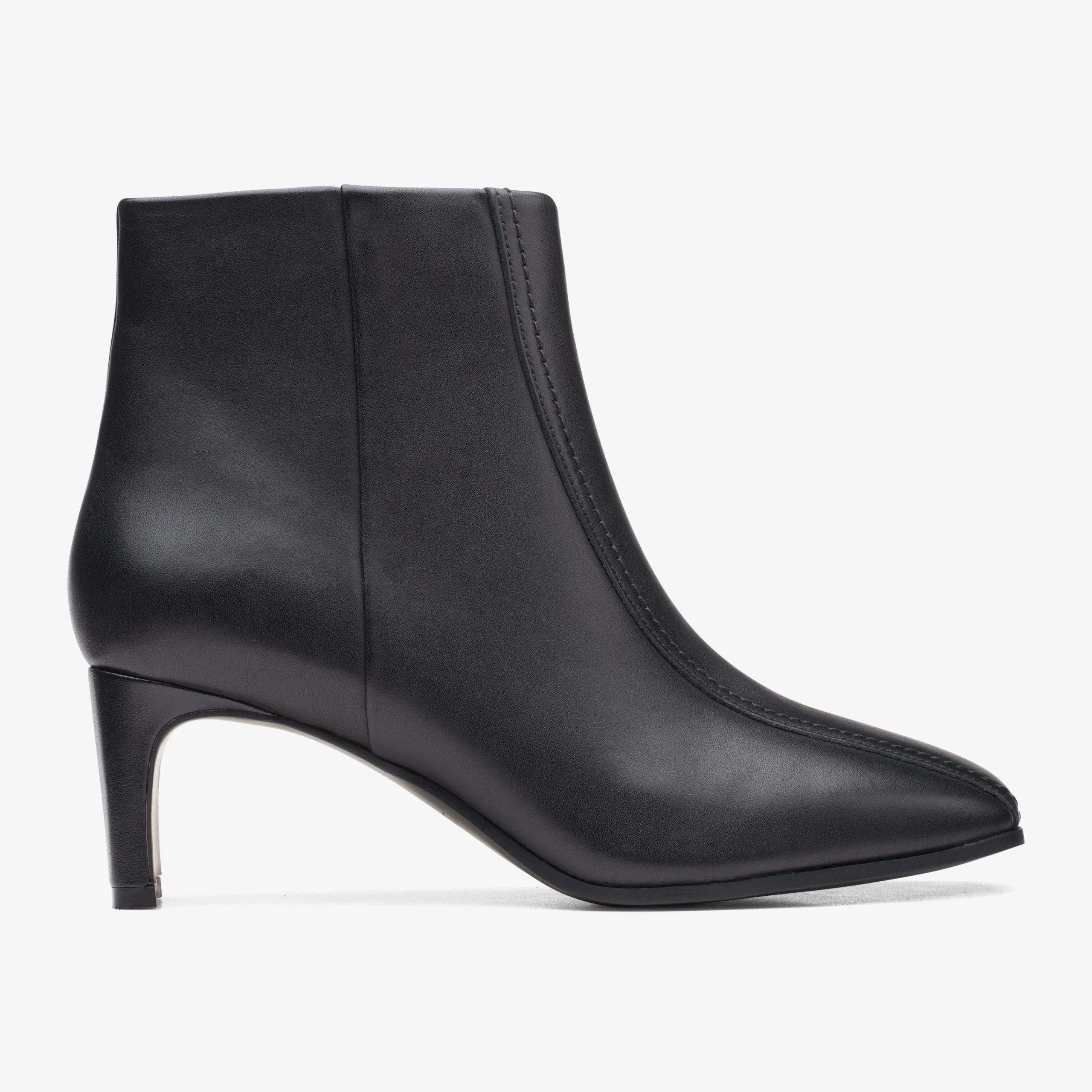 Clarks Seren 55 Top Black Leather New