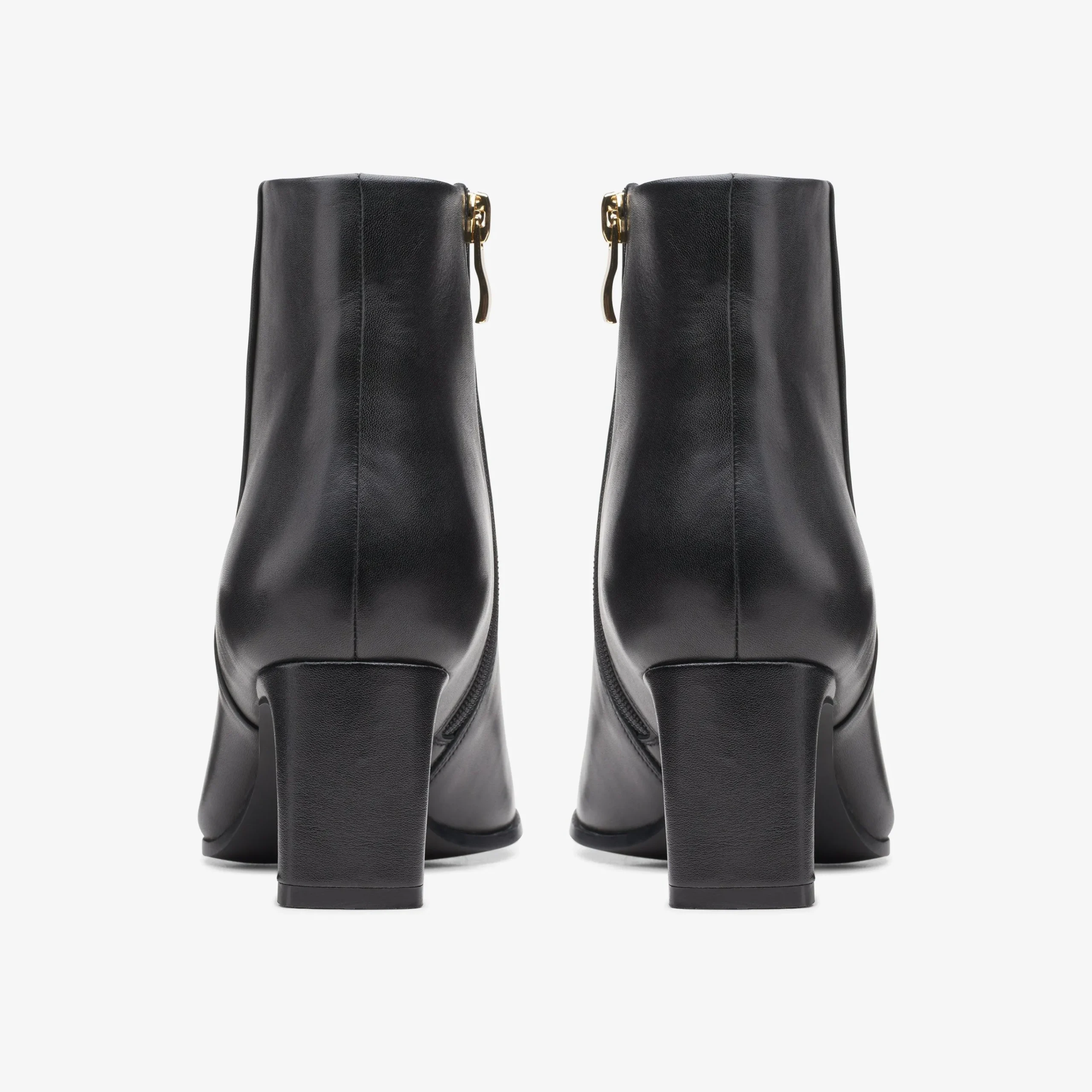 Clarks Seren 55 Top Black Leather New