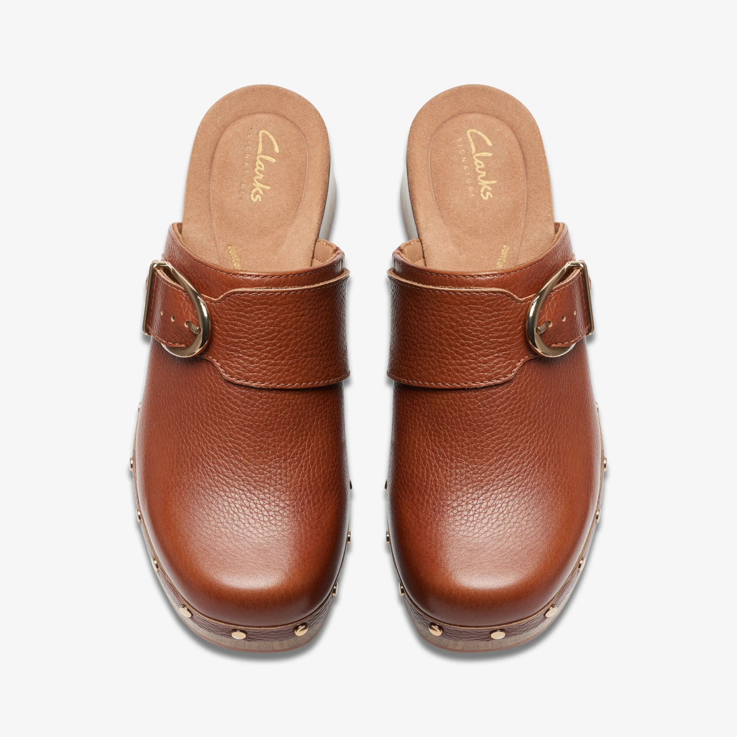 Clarks Sivanne Sun Tan Leather Hot