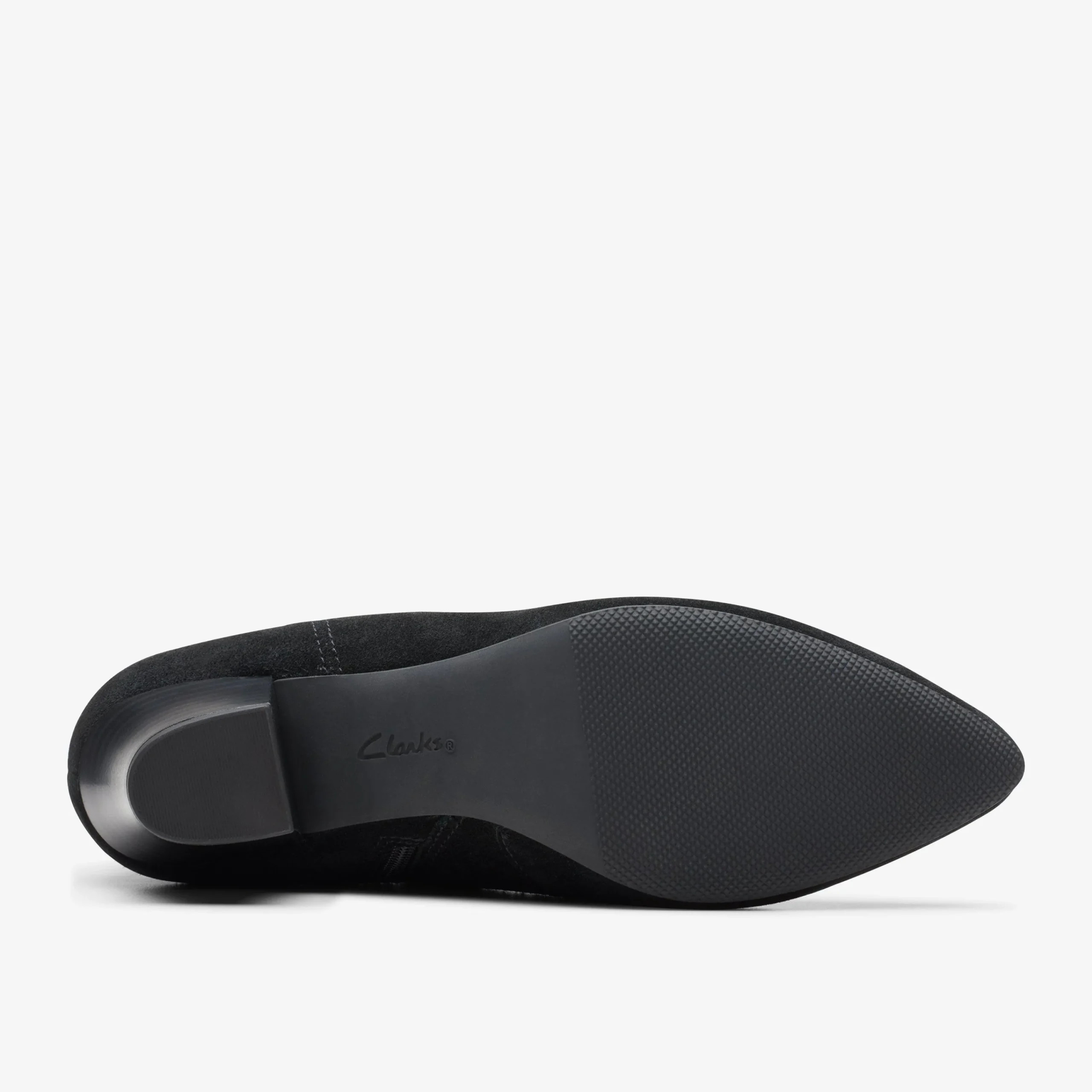 Clarks Teresa Skip Black Suede Best