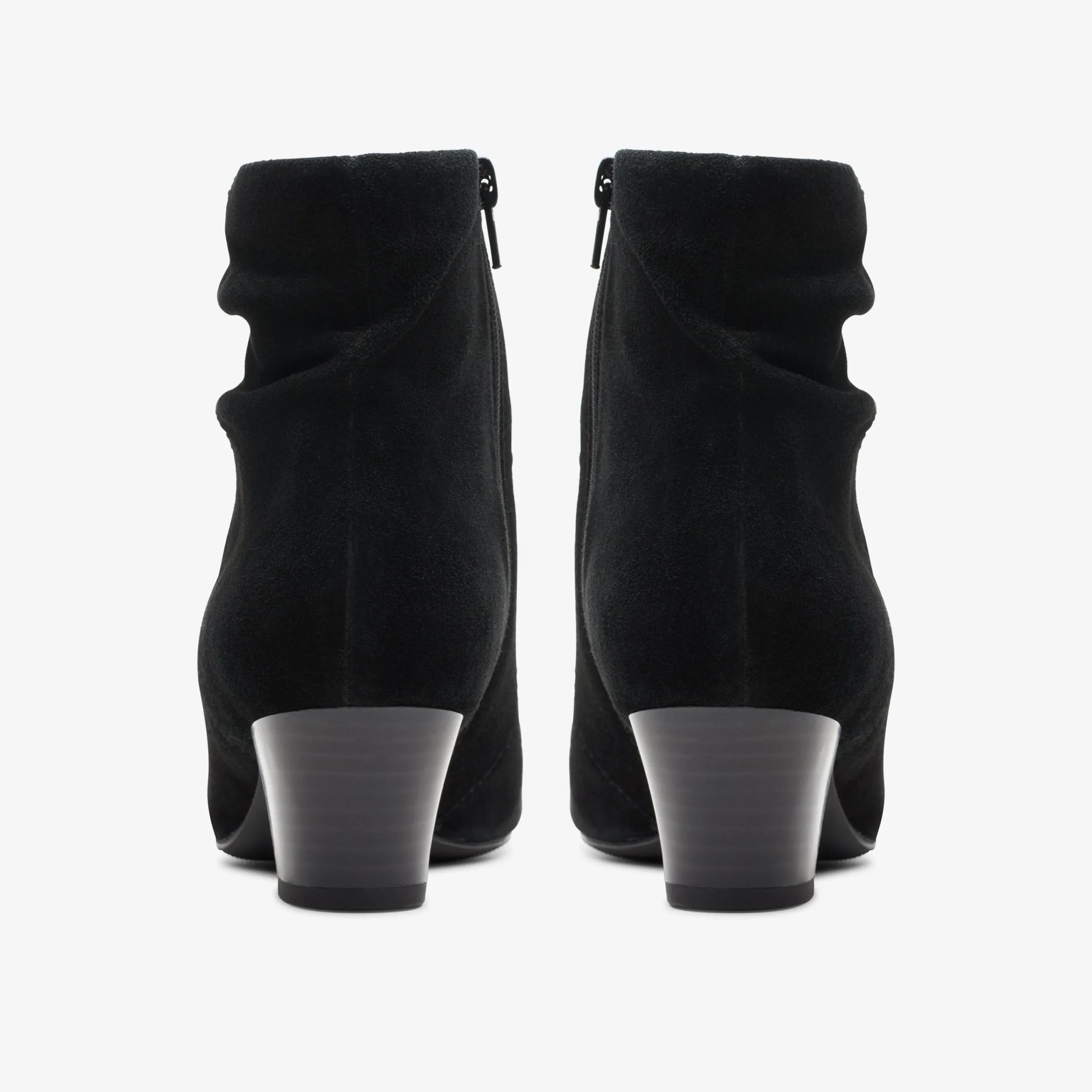 Clarks Teresa Skip Black Suede Best