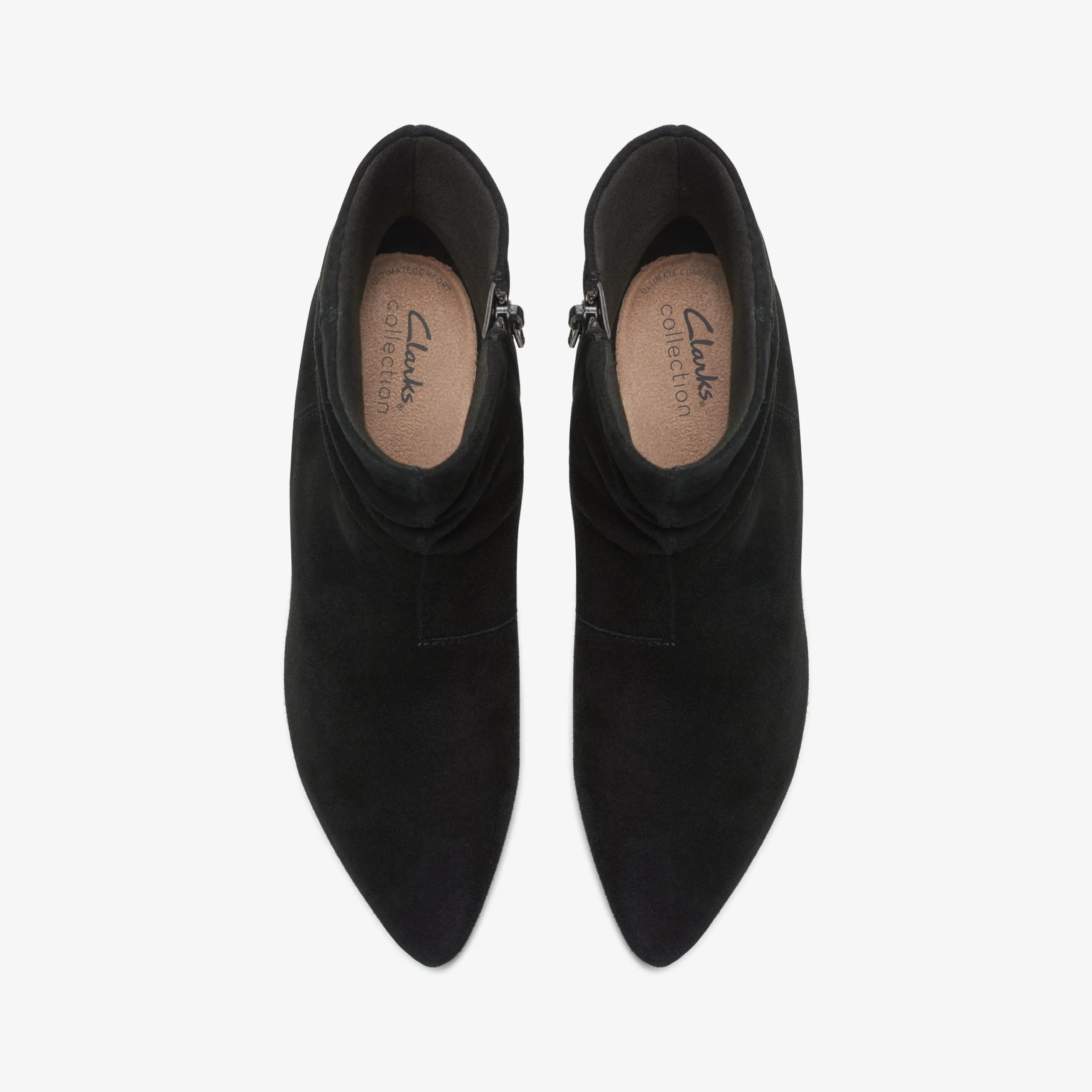 Clarks Teresa Skip Black Suede Best