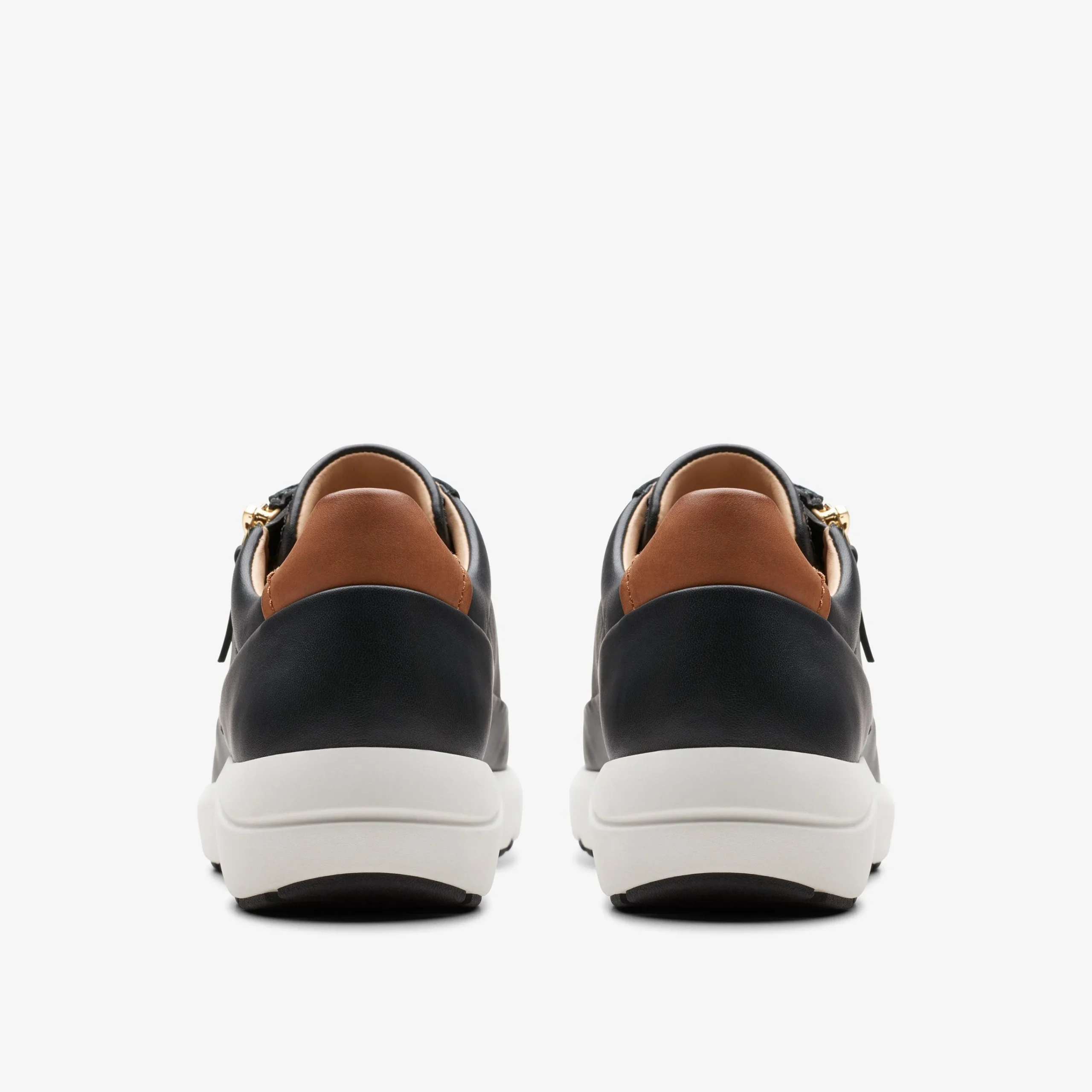 Clarks Tivoli Zip Black Leather Outlet