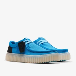 Clarks Torhill Lo Blue Combination Shop