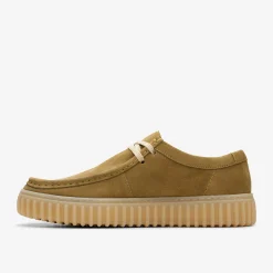Clarks Torhill Lo Light Olive Suede Best