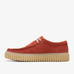 Clarks Torhill Lo Rust Suede Fashion