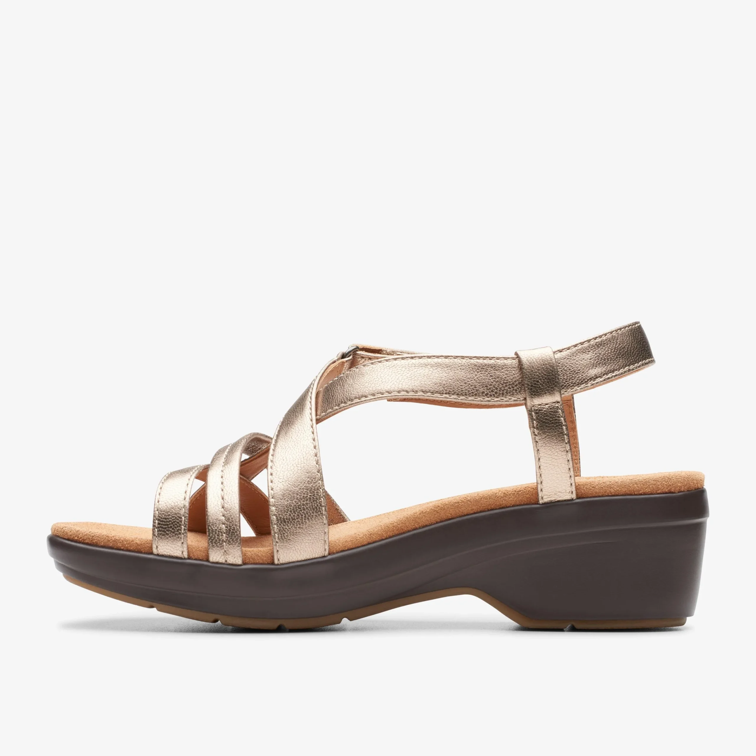 Clarks Tuleah May Metallic Leather Outlet