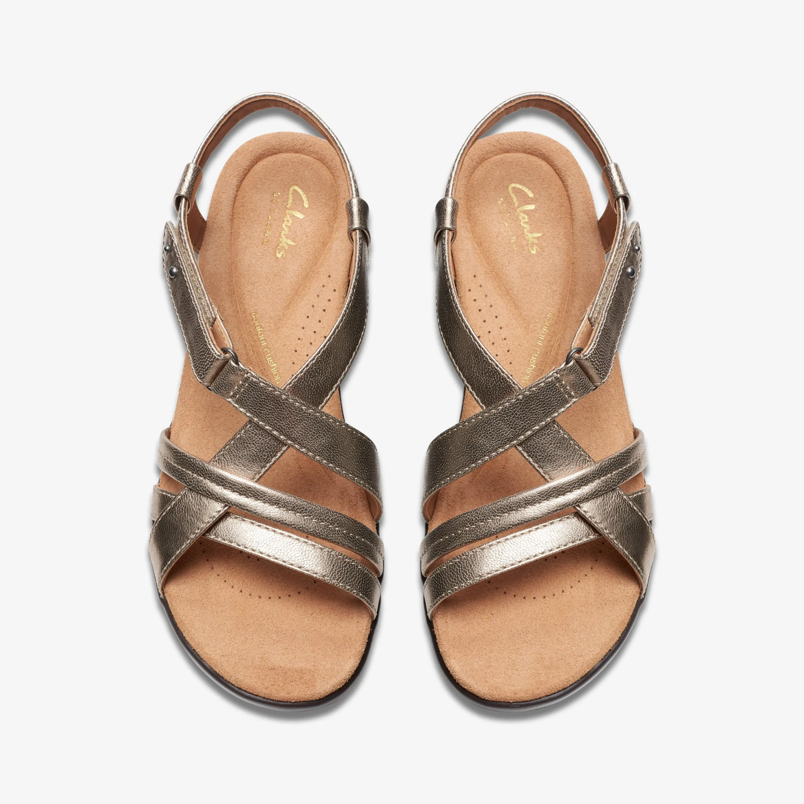 Clarks Tuleah May Metallic Leather Outlet