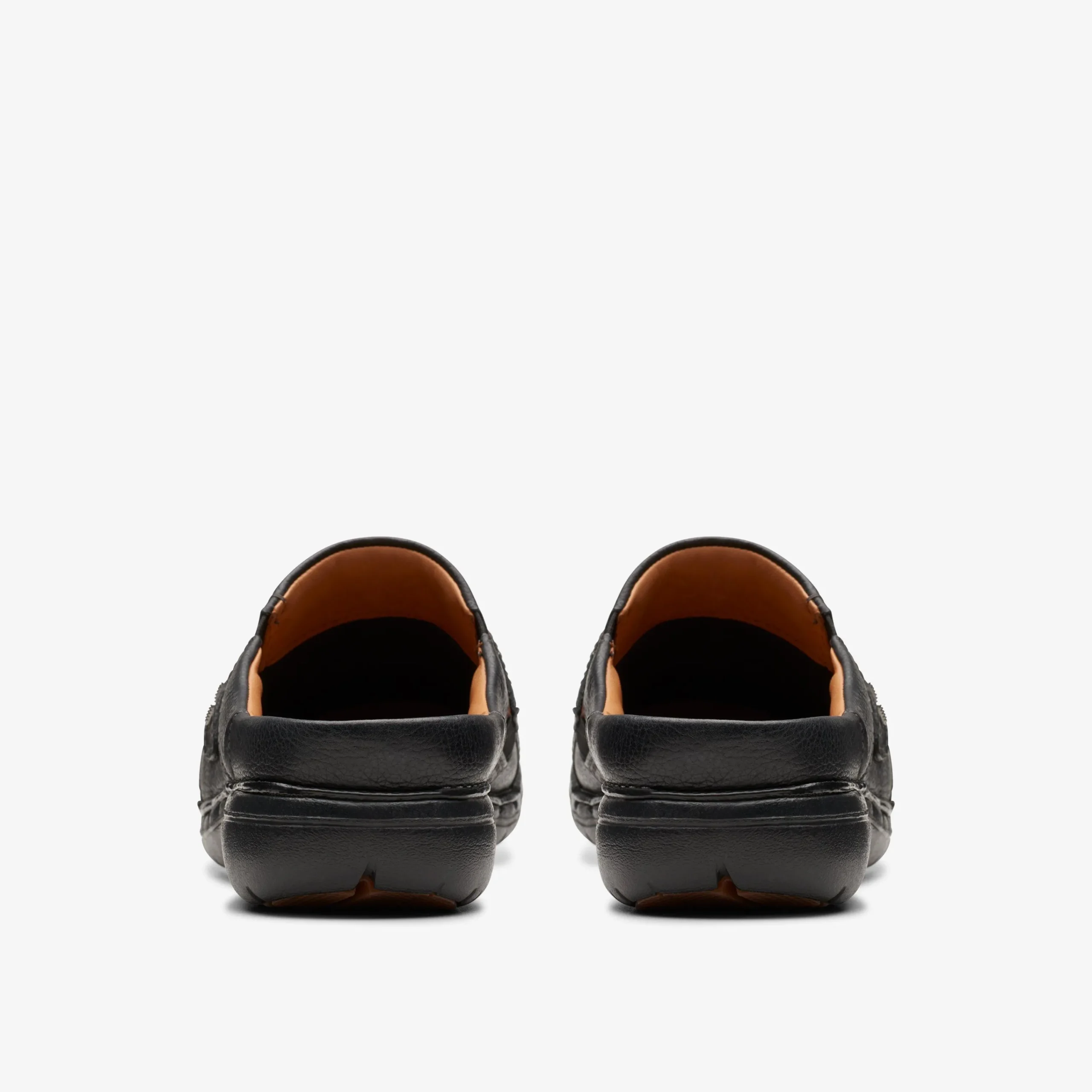 Clarks Un Loop Ease Black Leather Outlet