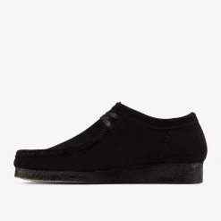 Clarks Wallabee Black Suede undefined Sale