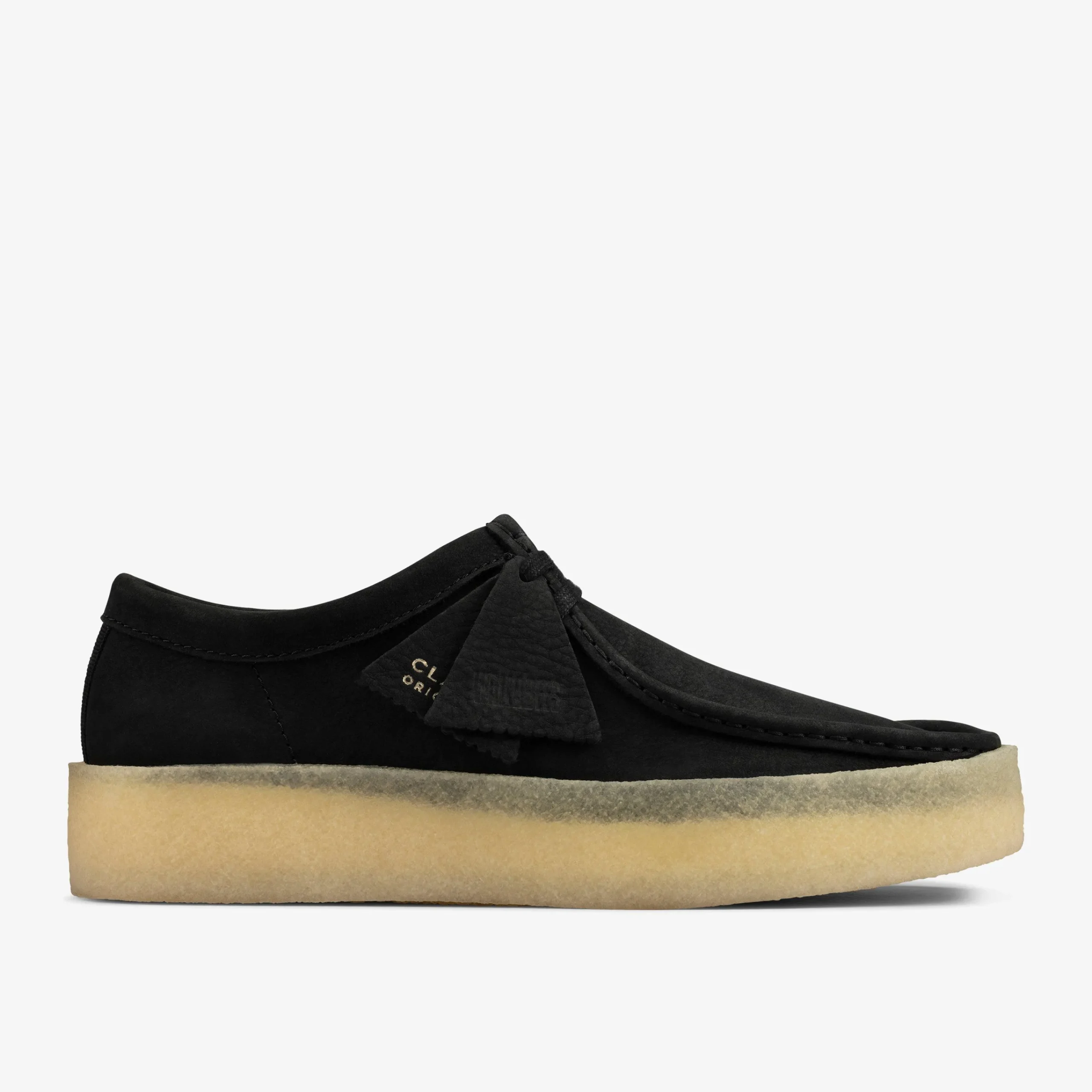 Clarks Wallabee Cup Black Nubuck Hot