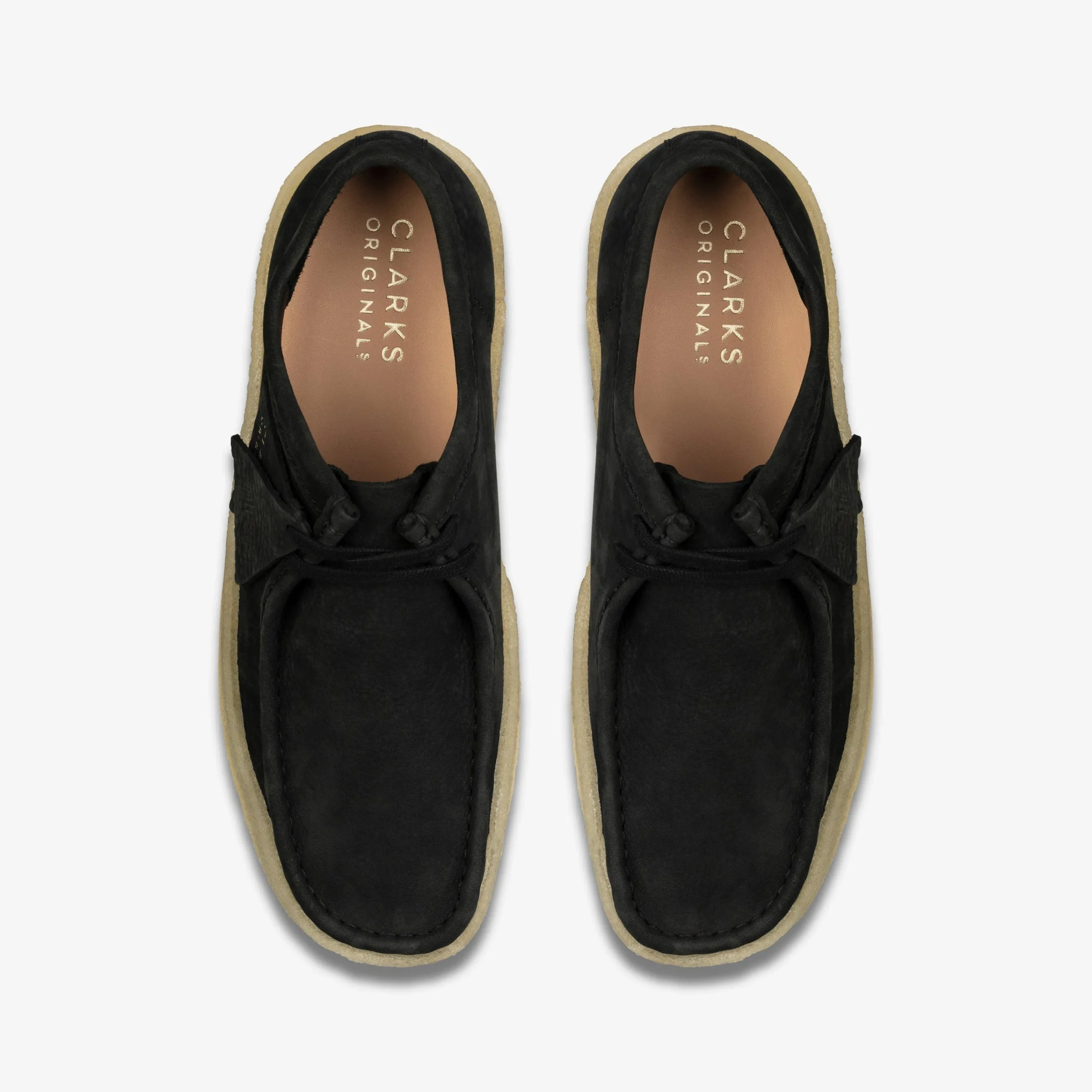 Clarks Wallabee Cup Black Nubuck Hot