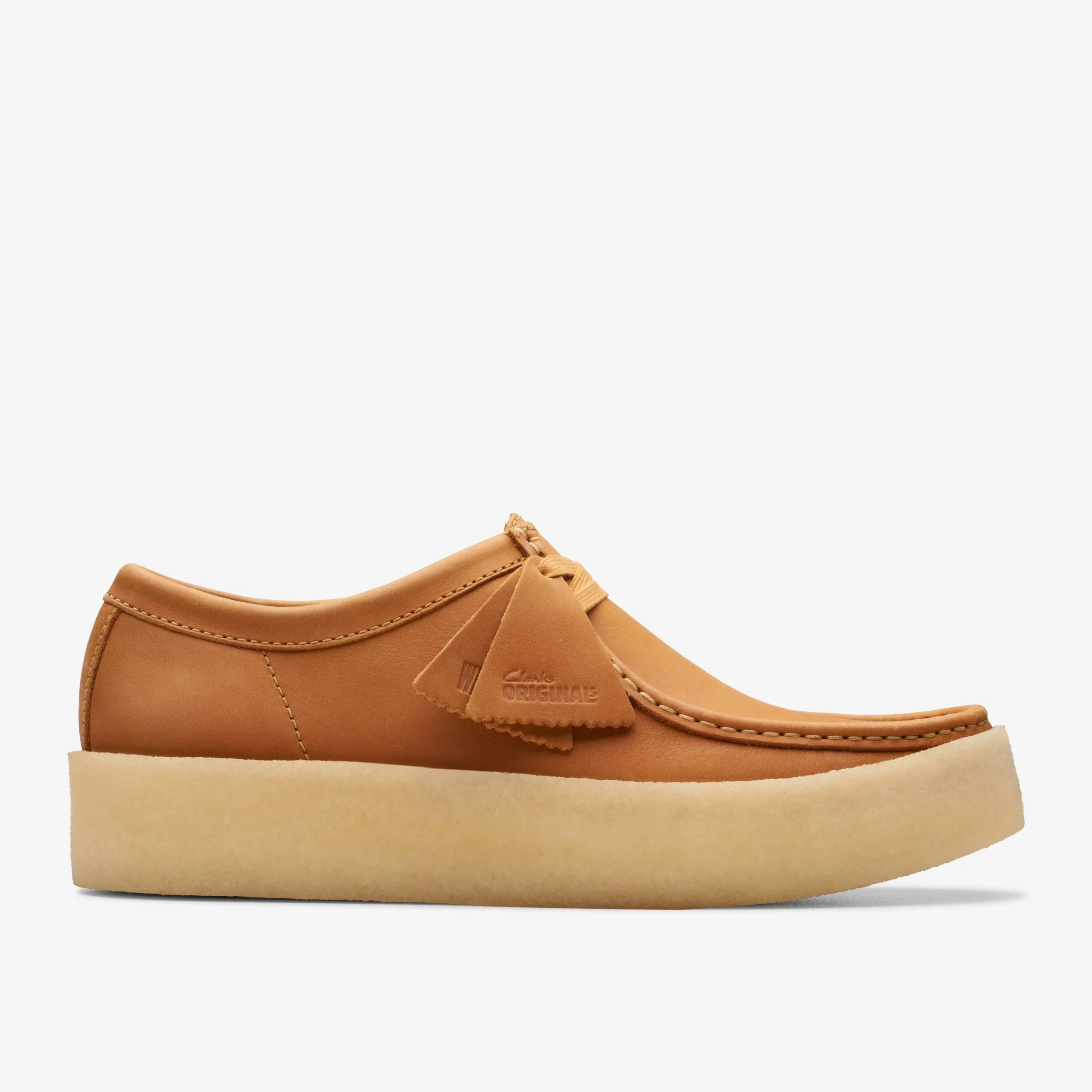 Clarks Wallabee Cup Mid Tan Leather Online