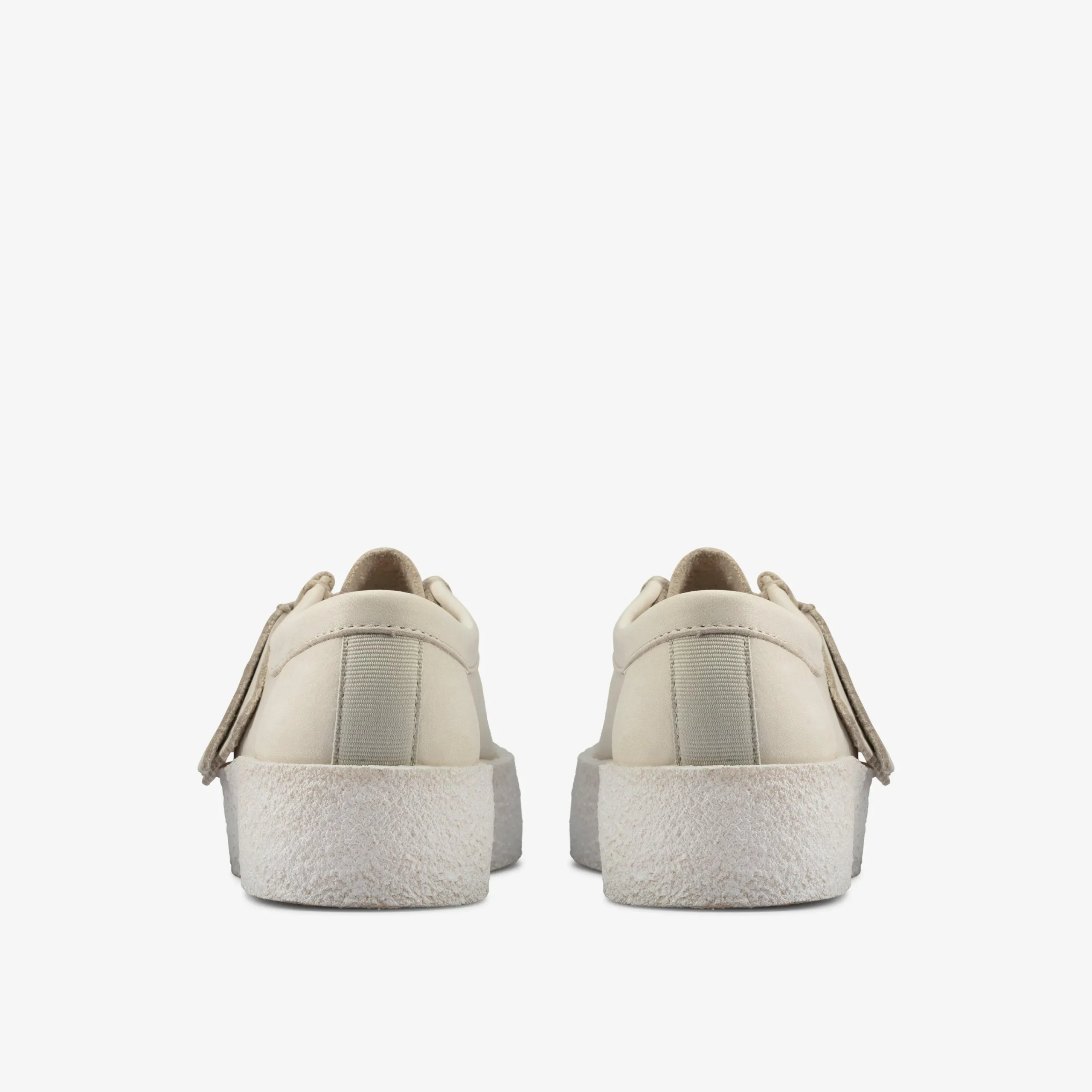 Clarks Wallabee Cup White Nubuck Fashion