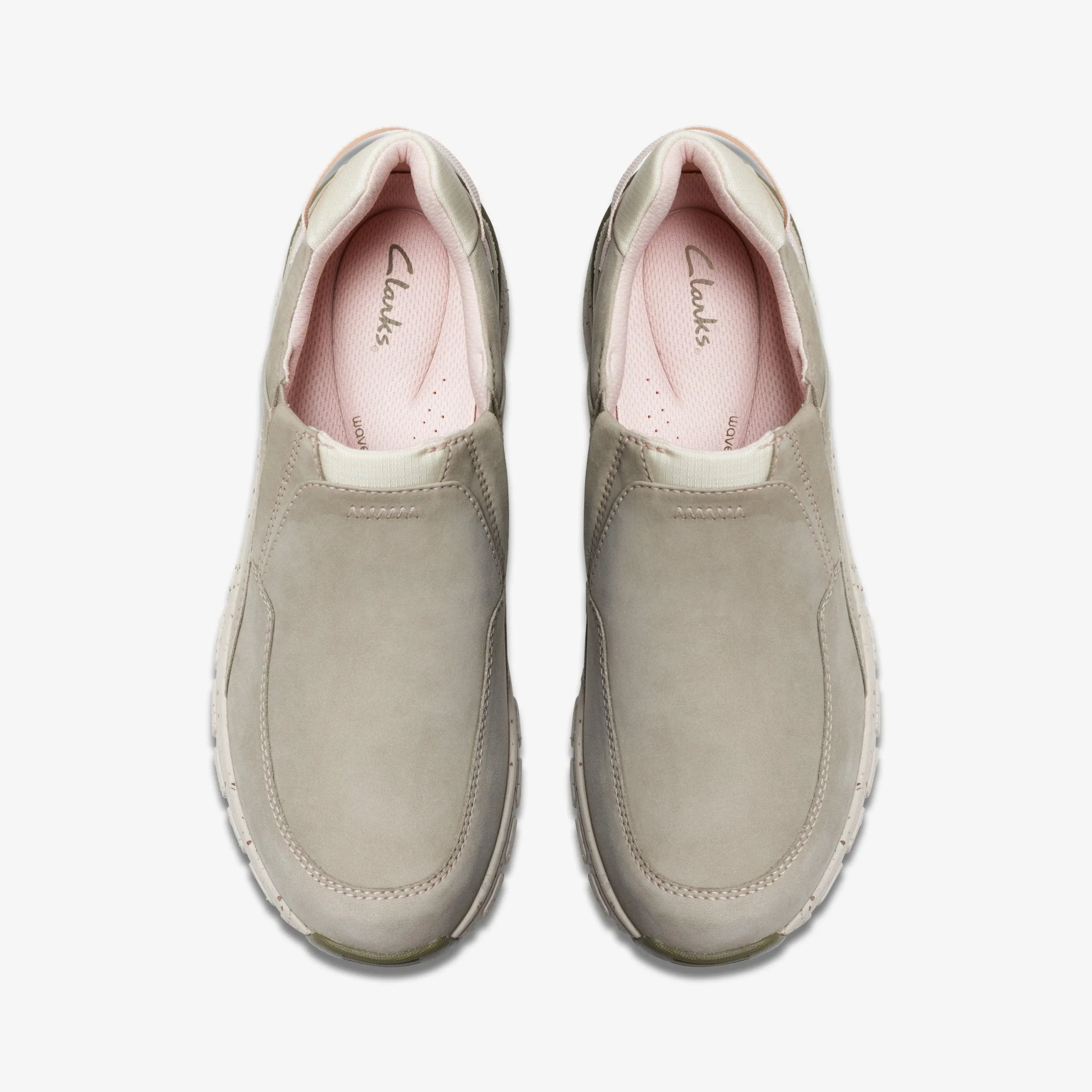 Clarks Wave Plateau Stone Nubuck Online