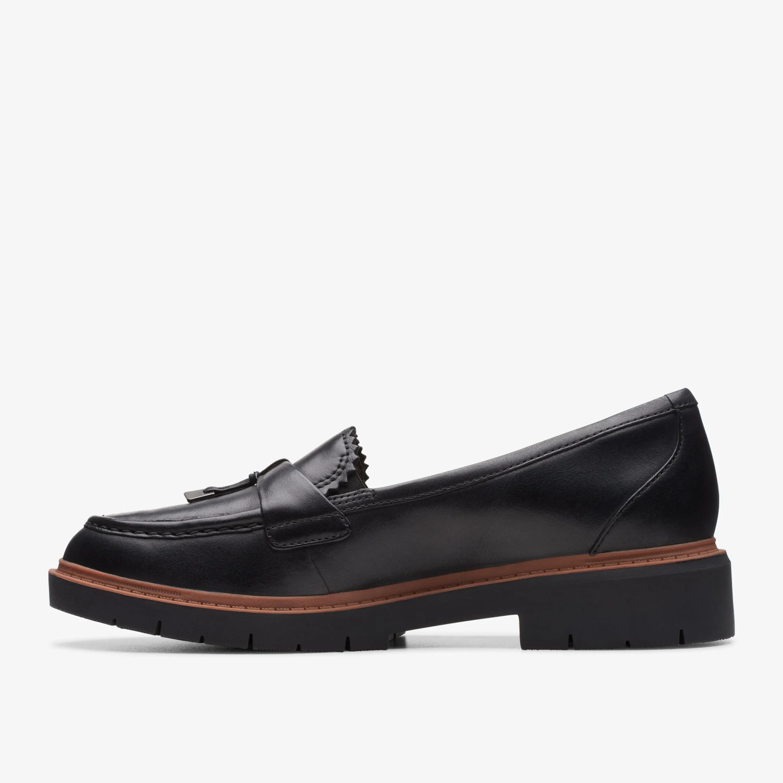 Clarks Westlynn Bella Black Leather Cheap
