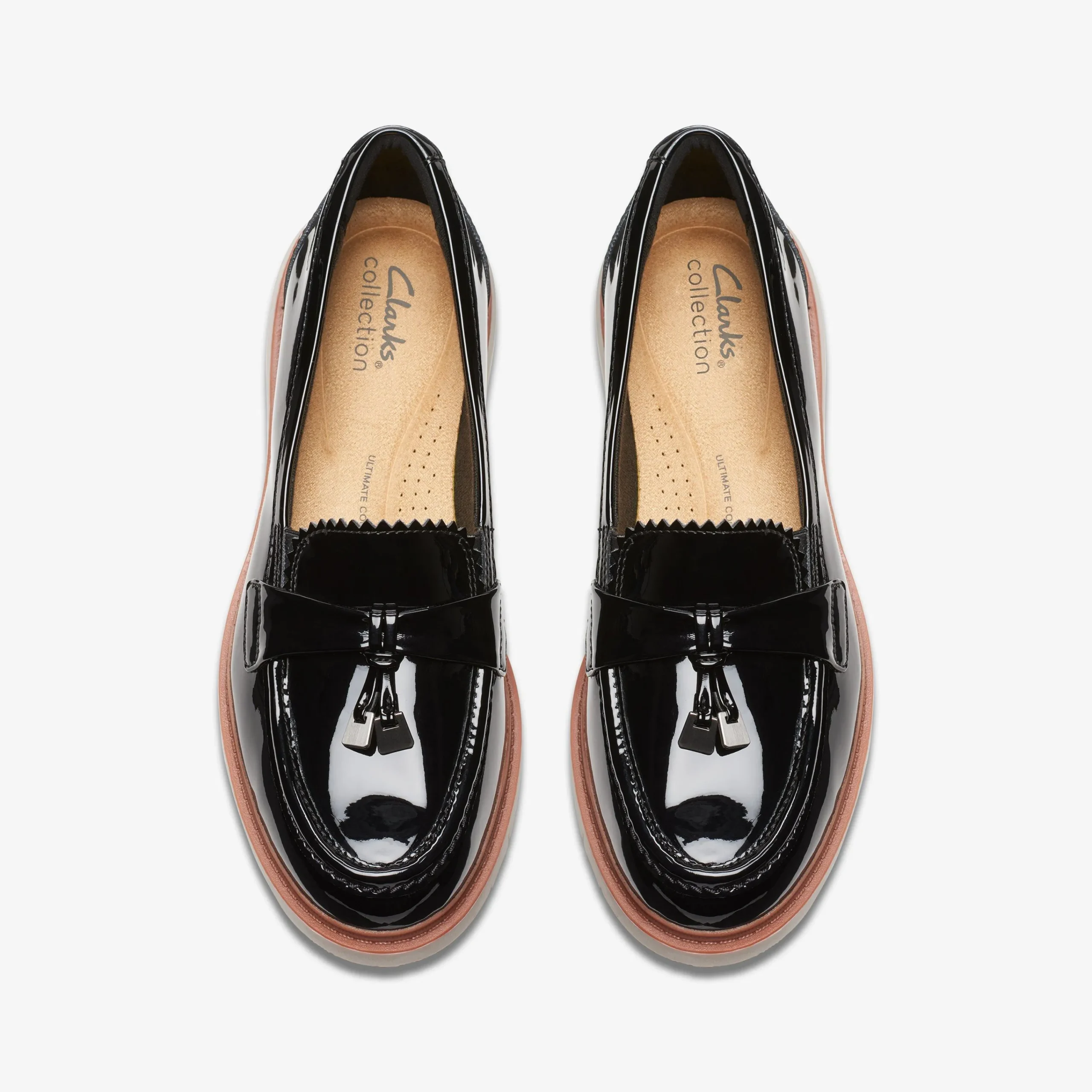 Clarks Westlynn Bella Black Patent Flash Sale
